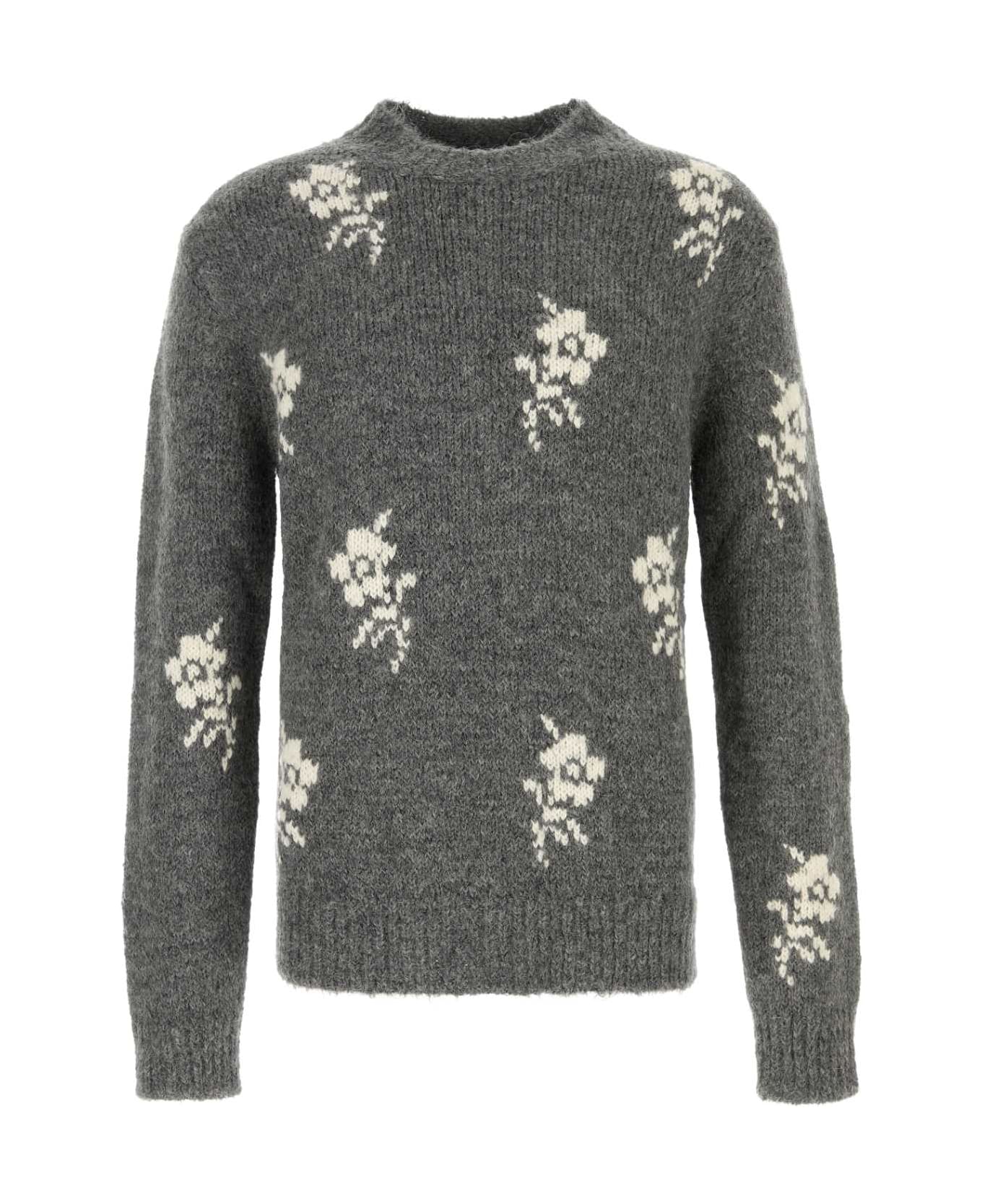 【送料&関税込】Jil Sander Black Alpaca Blend Sweater Jil Sander Embroidered Alpaca Blend Sweater | italist
