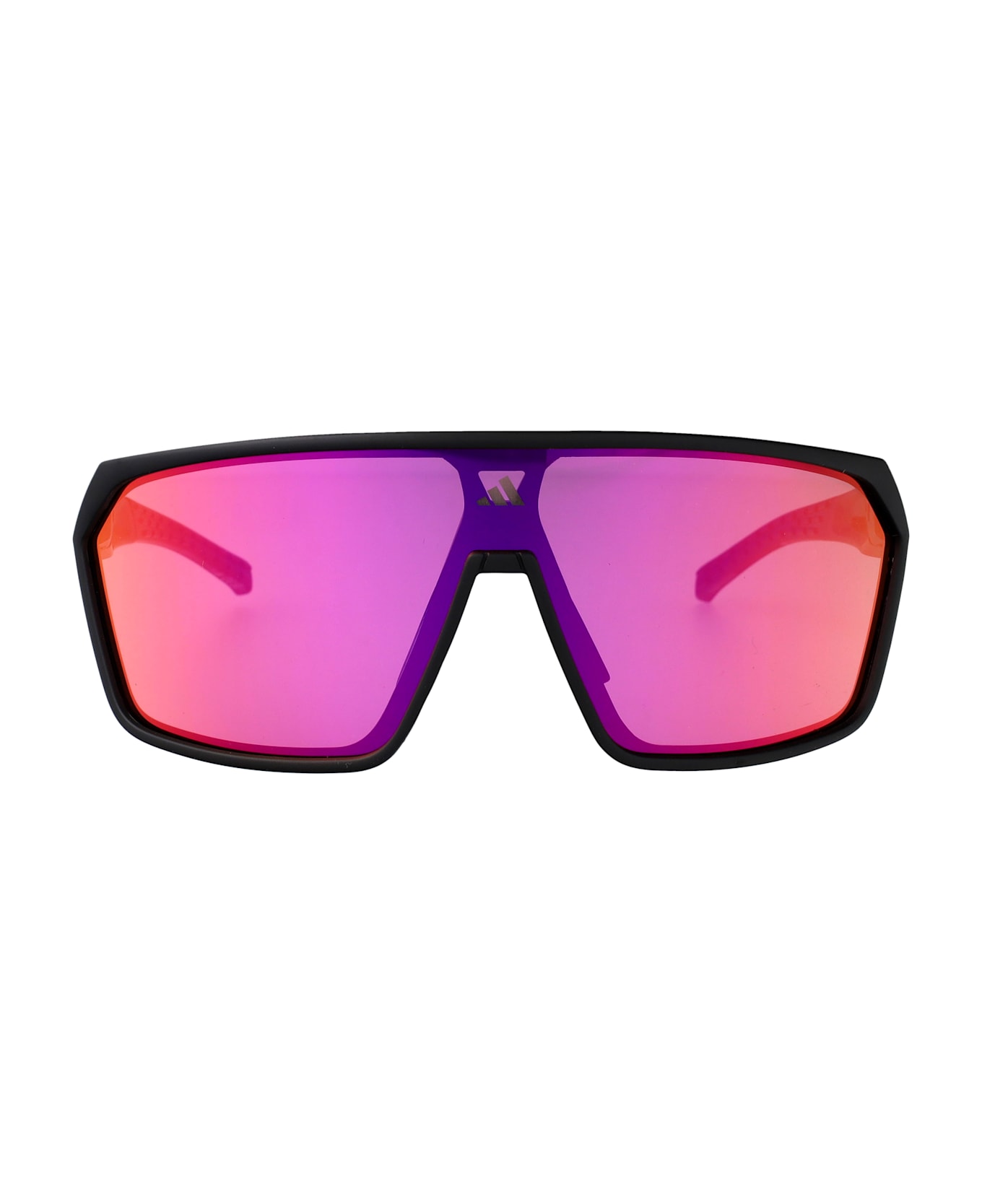Adidas Sp0108 Sunglasses - nero opaco / viola grad e/o specchiato