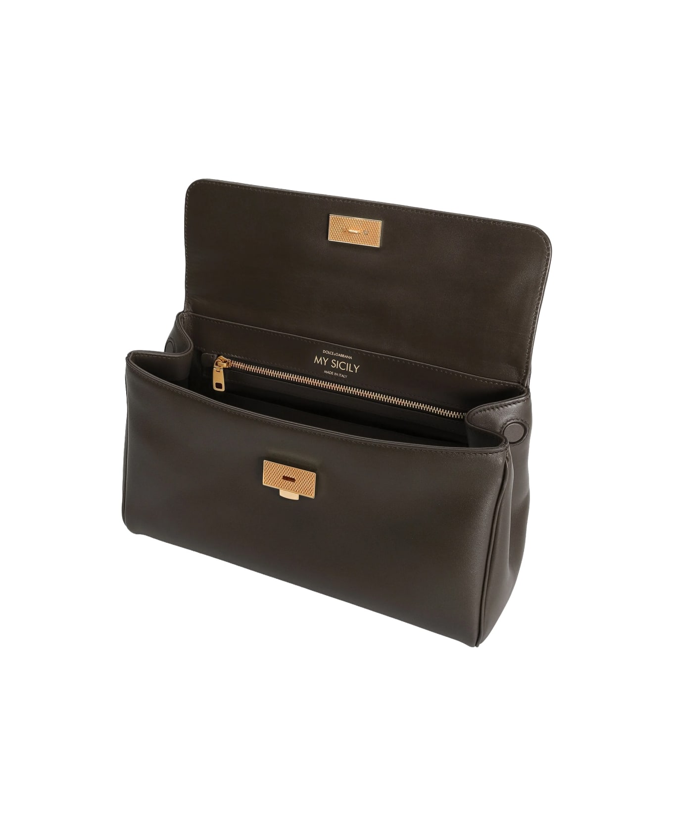 Dolce 
Gabbana "my Sicily" Handbag - BROWN