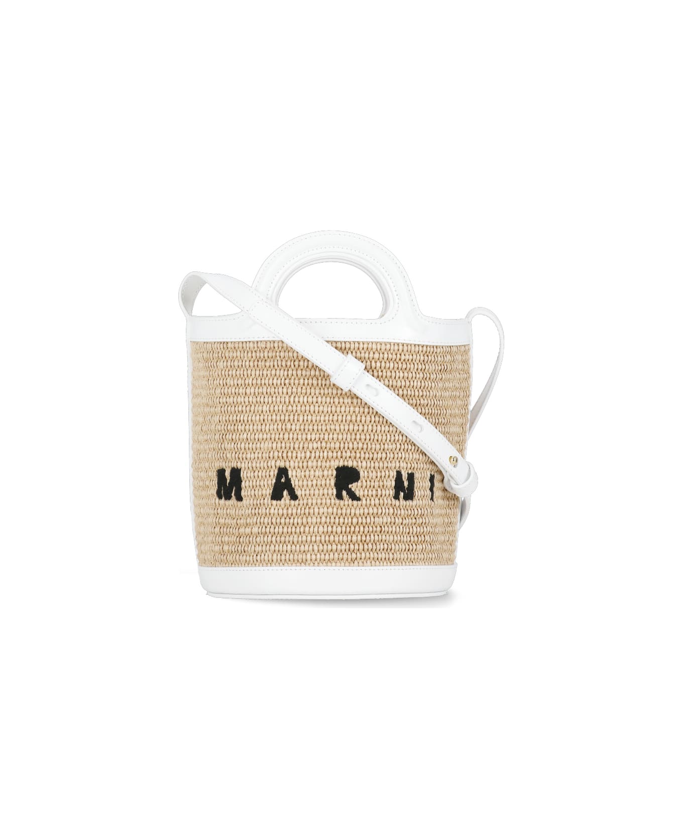 Marni Tropicalia Shoulder Bag - White