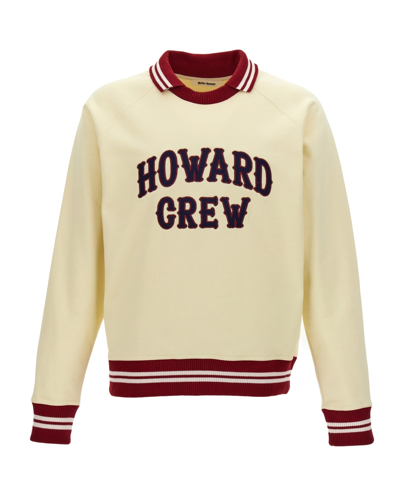 Wales Bonner 'howard Crew' Sweatshirt - Multicolor