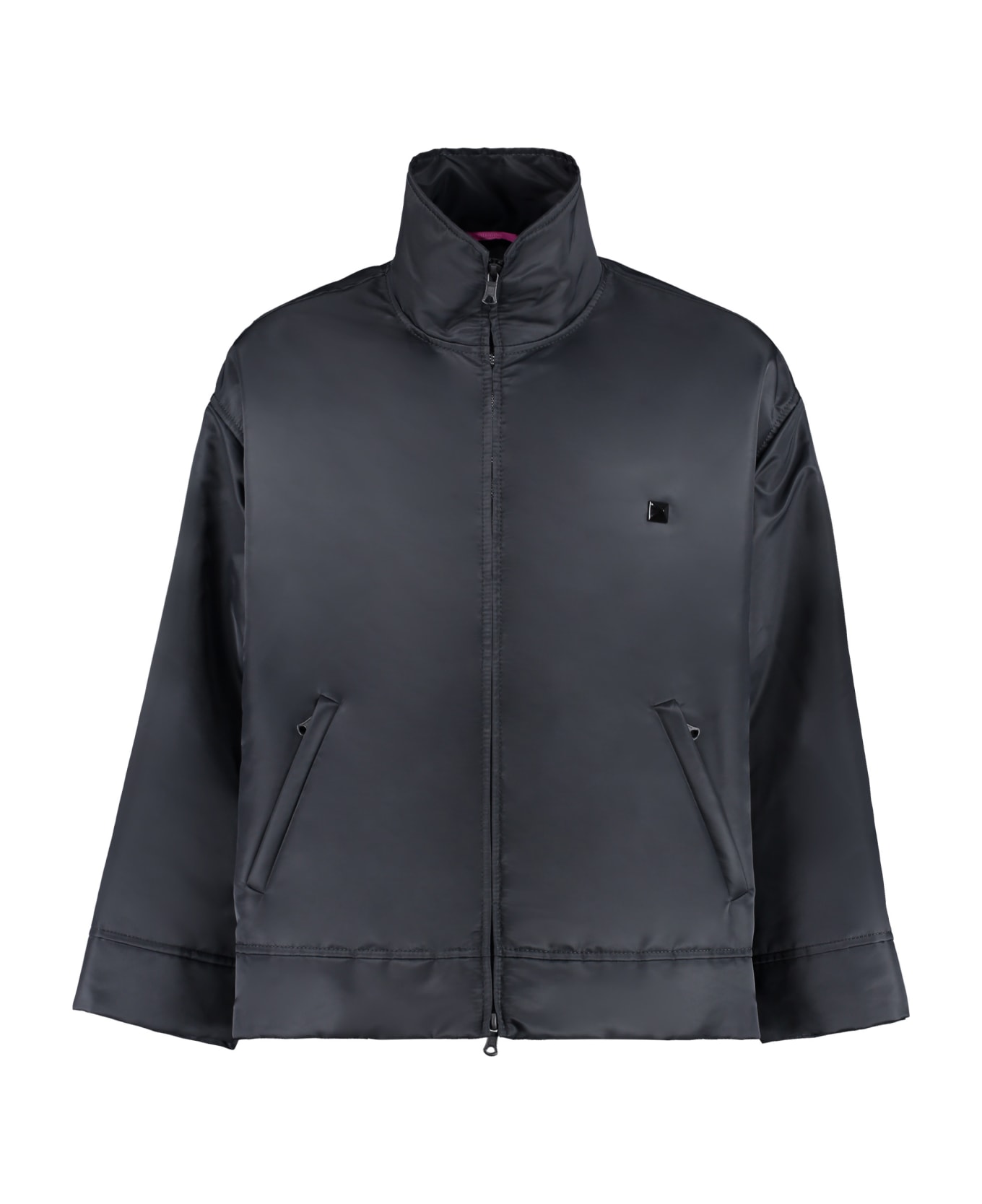 Valentino Techno Fabric Jacket - black