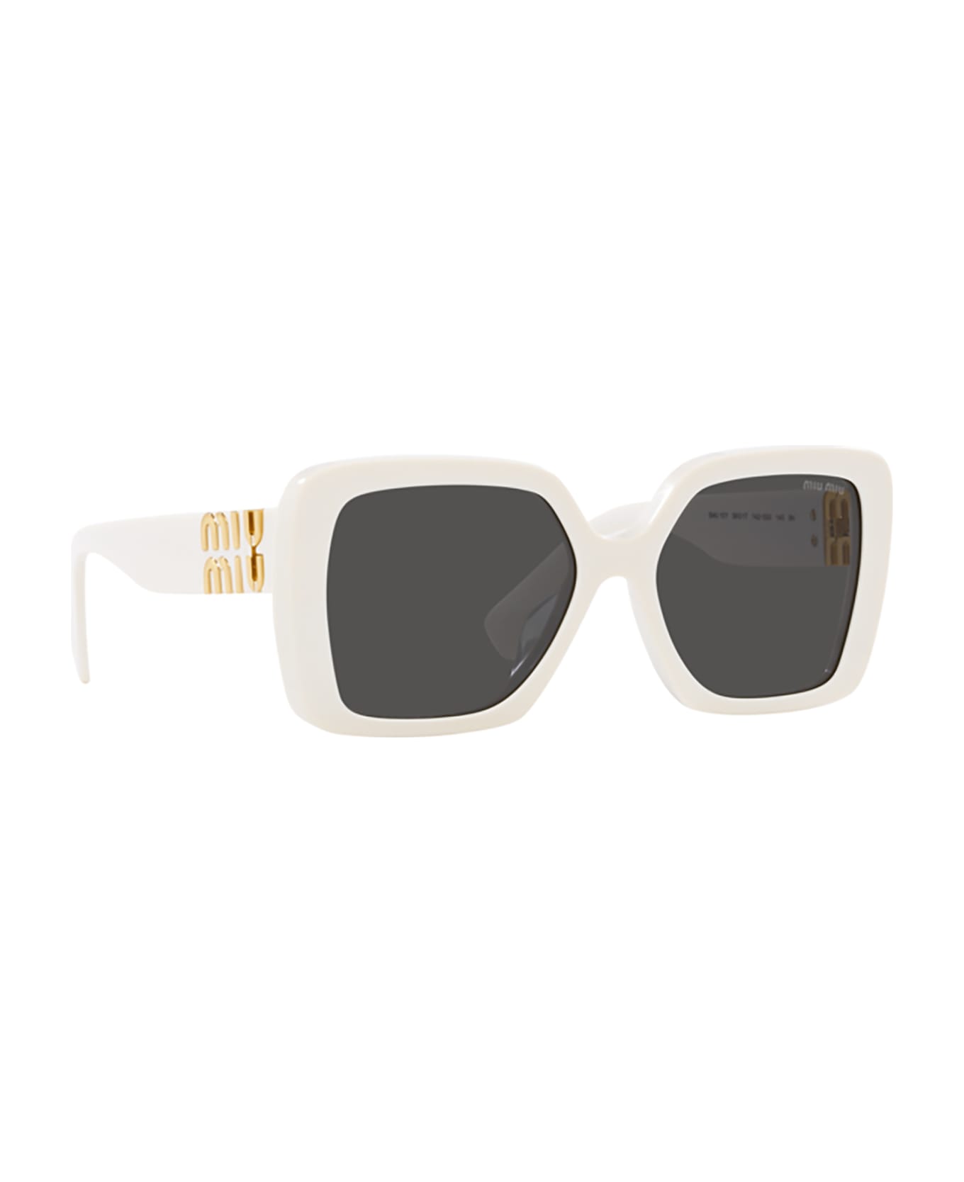 Miu Miu Eyewear Mu 10ys White Sunglasses - White