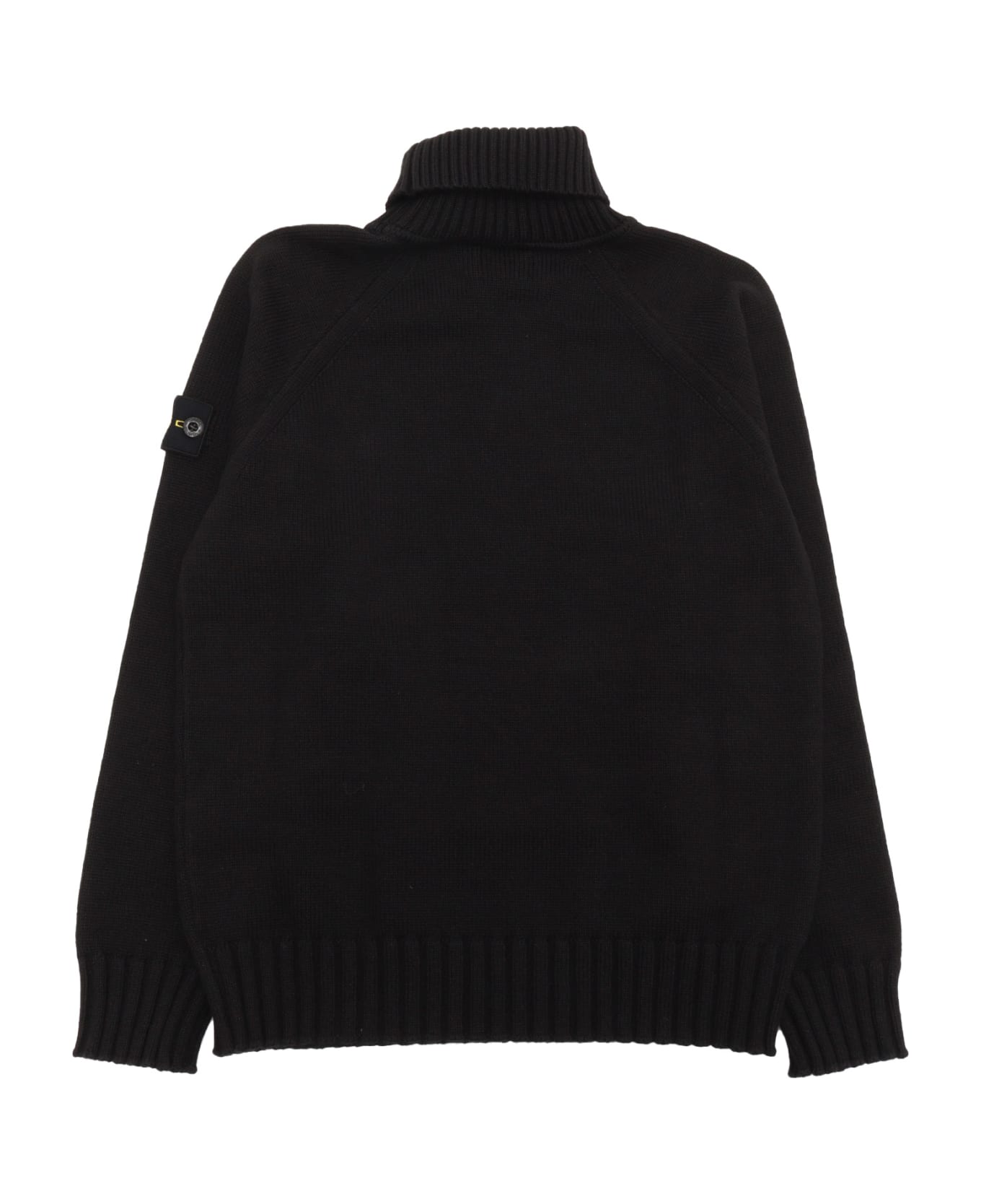 Stone Island Junior Sweater - BLACK