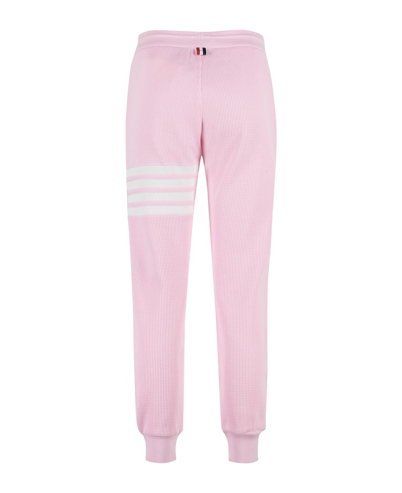 Thom Browne Cotton Piqué Trousers - Pink