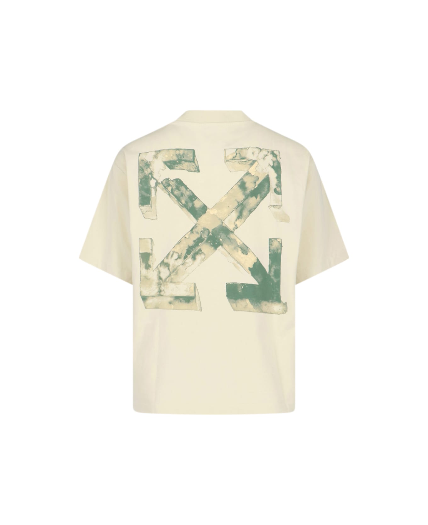 Off-White Cloudy Arrow T-shirt - Beige