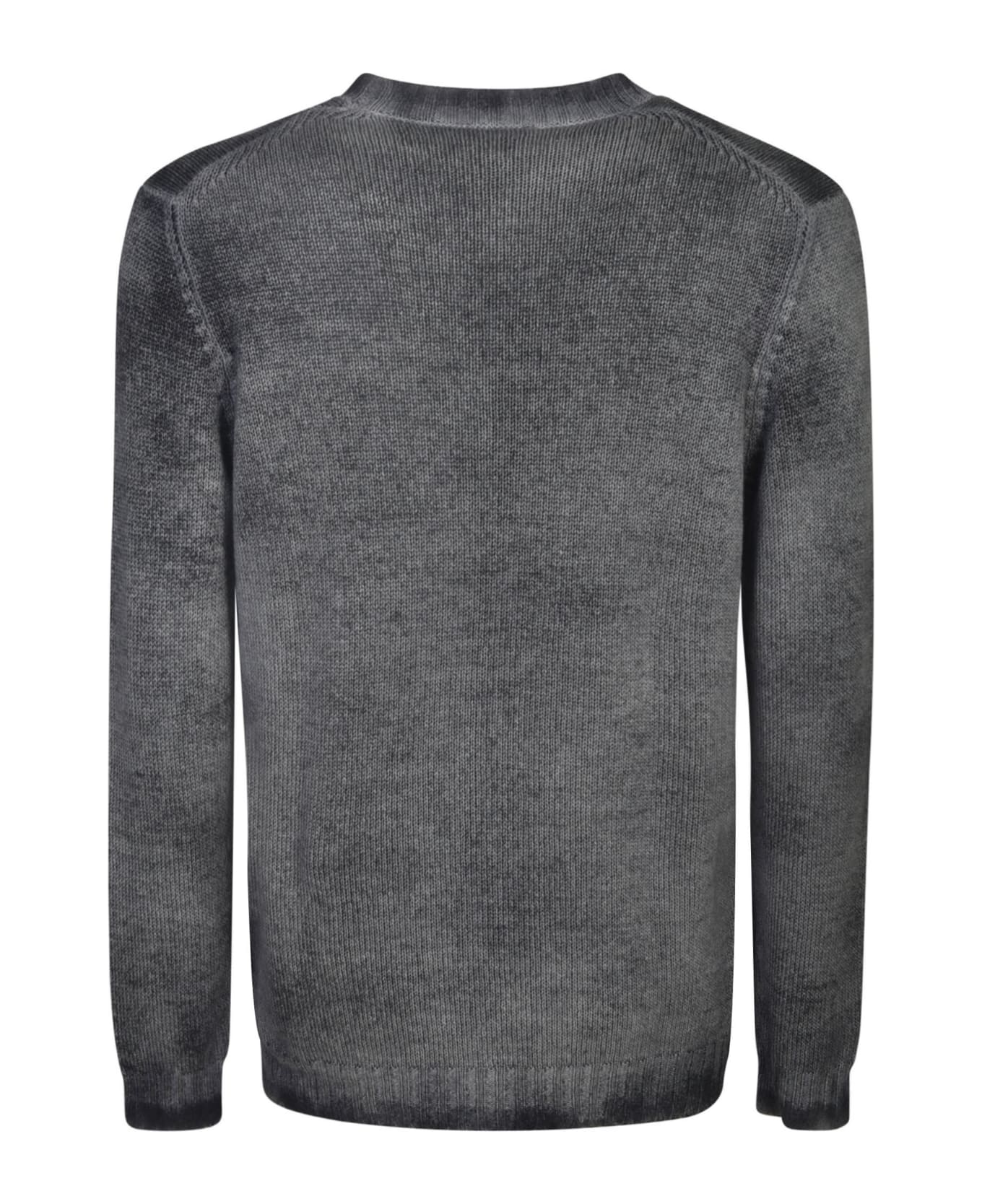 Avant Toi Round Neck Sweater - Grey