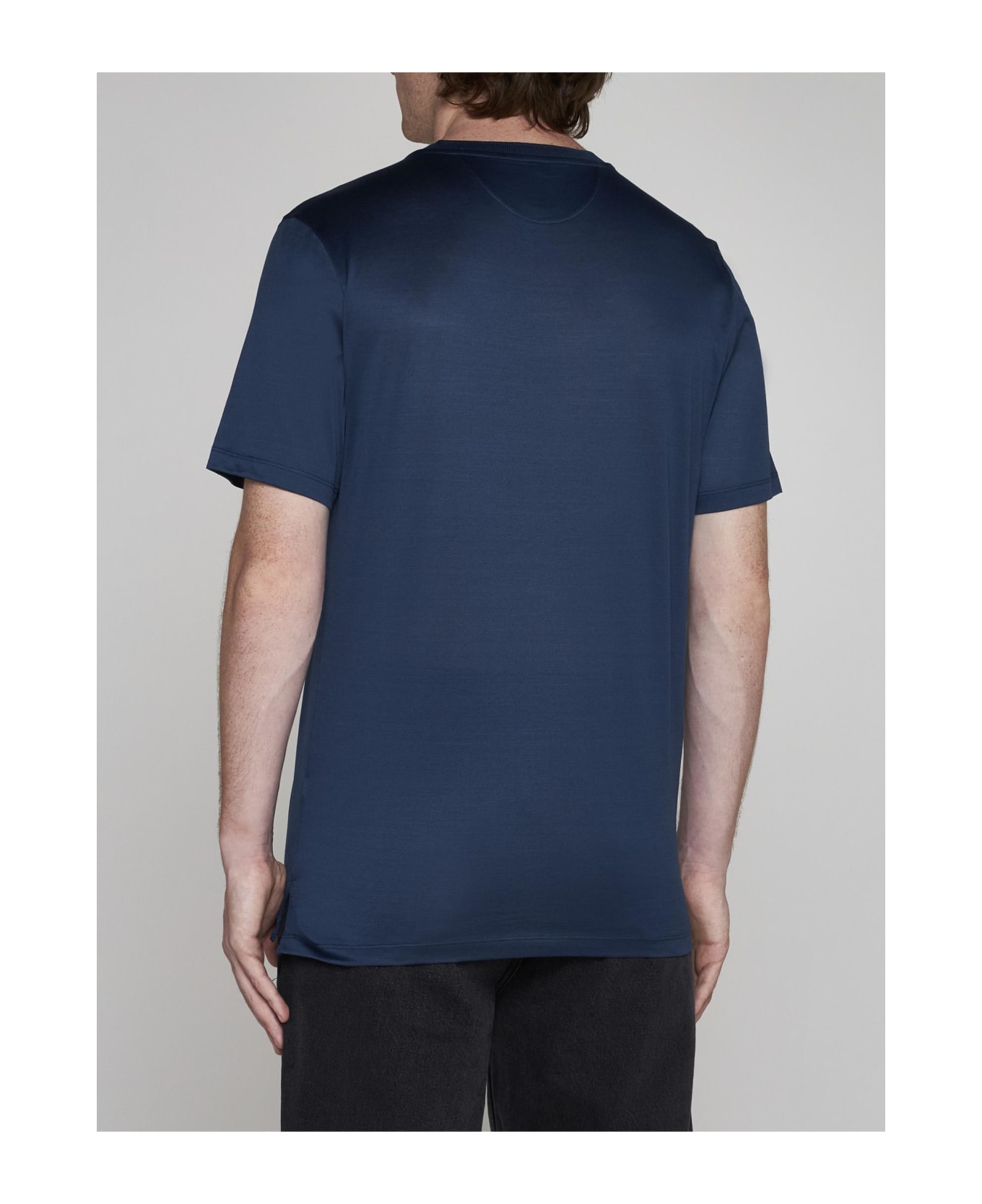 Paul Smith Striped Pocket Cotton T-shirt - NAVY シャツ