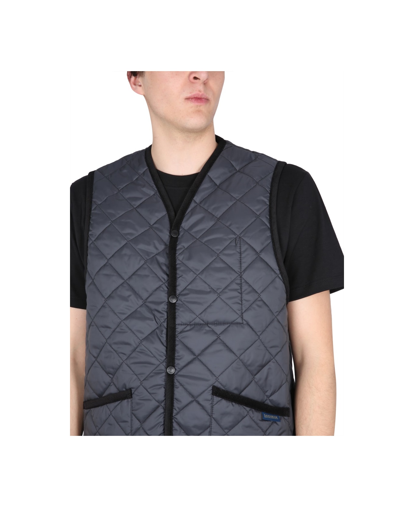 Lavenham "dublin" Vest - BLACK