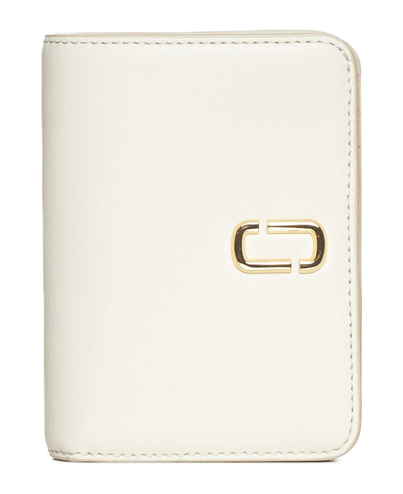 Marc Jacobs Mini Compact Wallet The J Marc - Cloud white