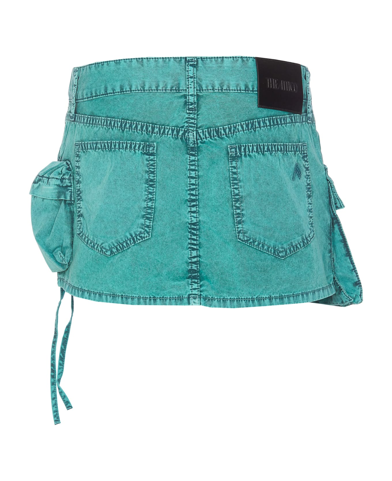 The Attico Mini Skirt - Green