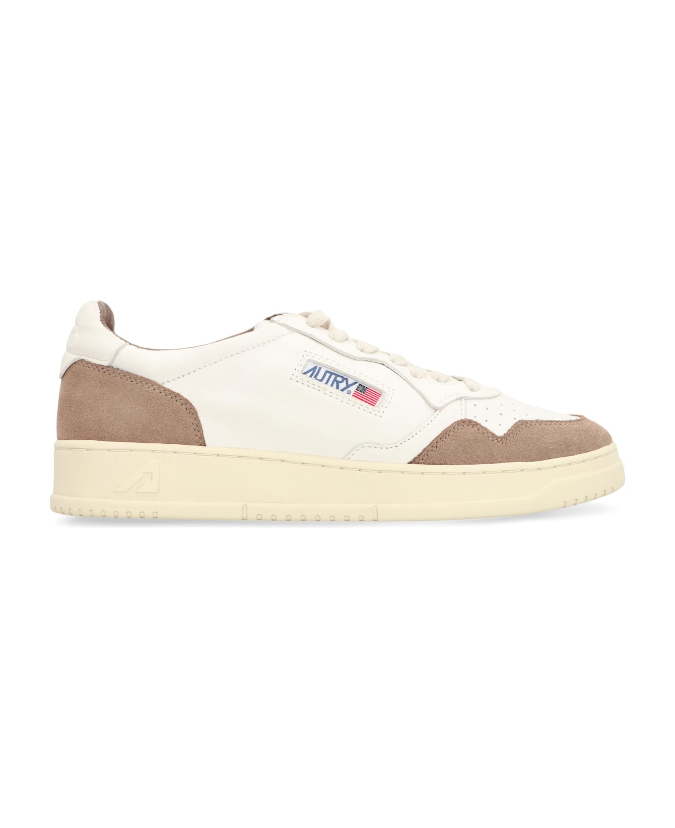 Autry Medalist Leather Low-top Sneakers - White