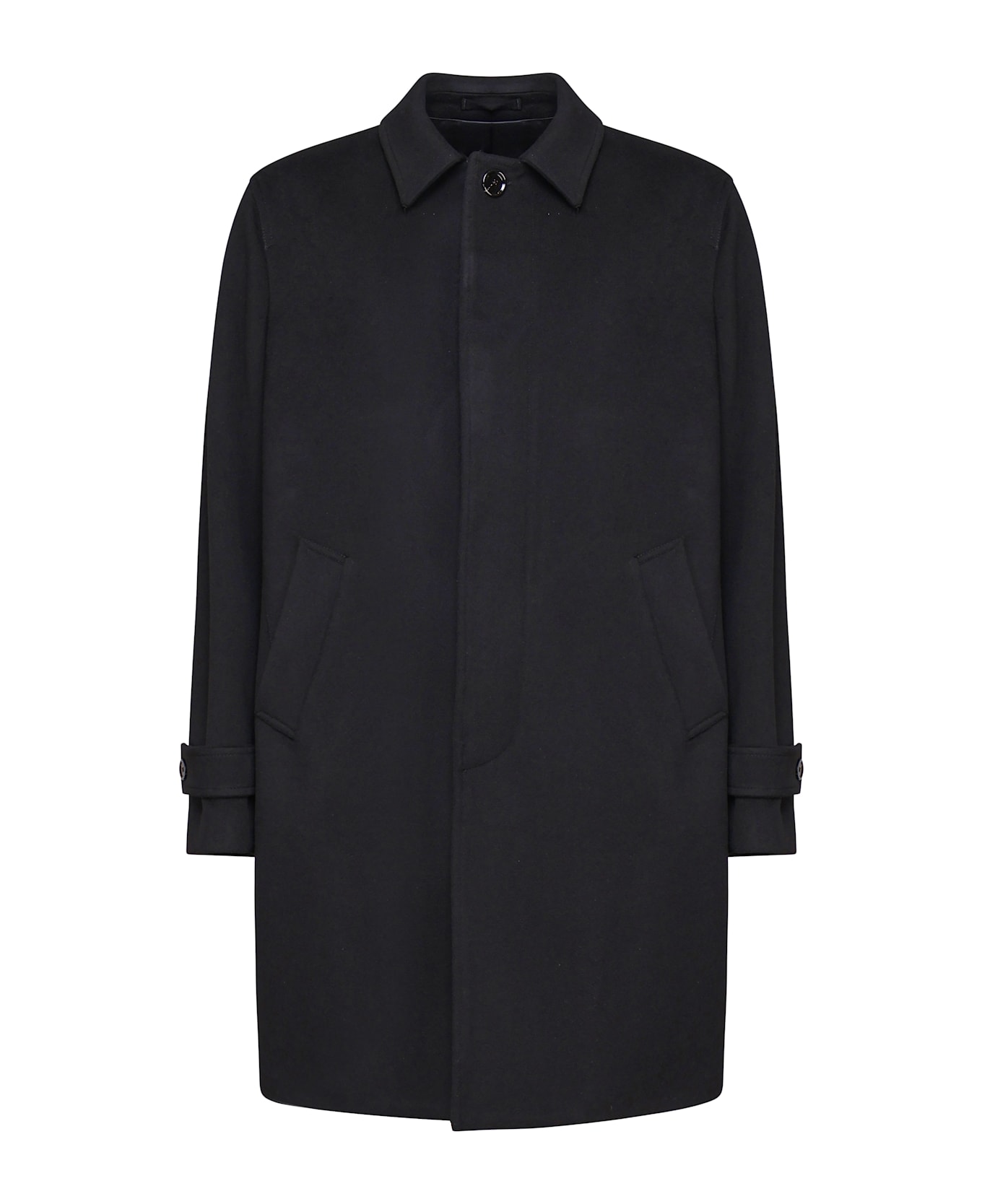 Lardini Rainproof Trench - Black