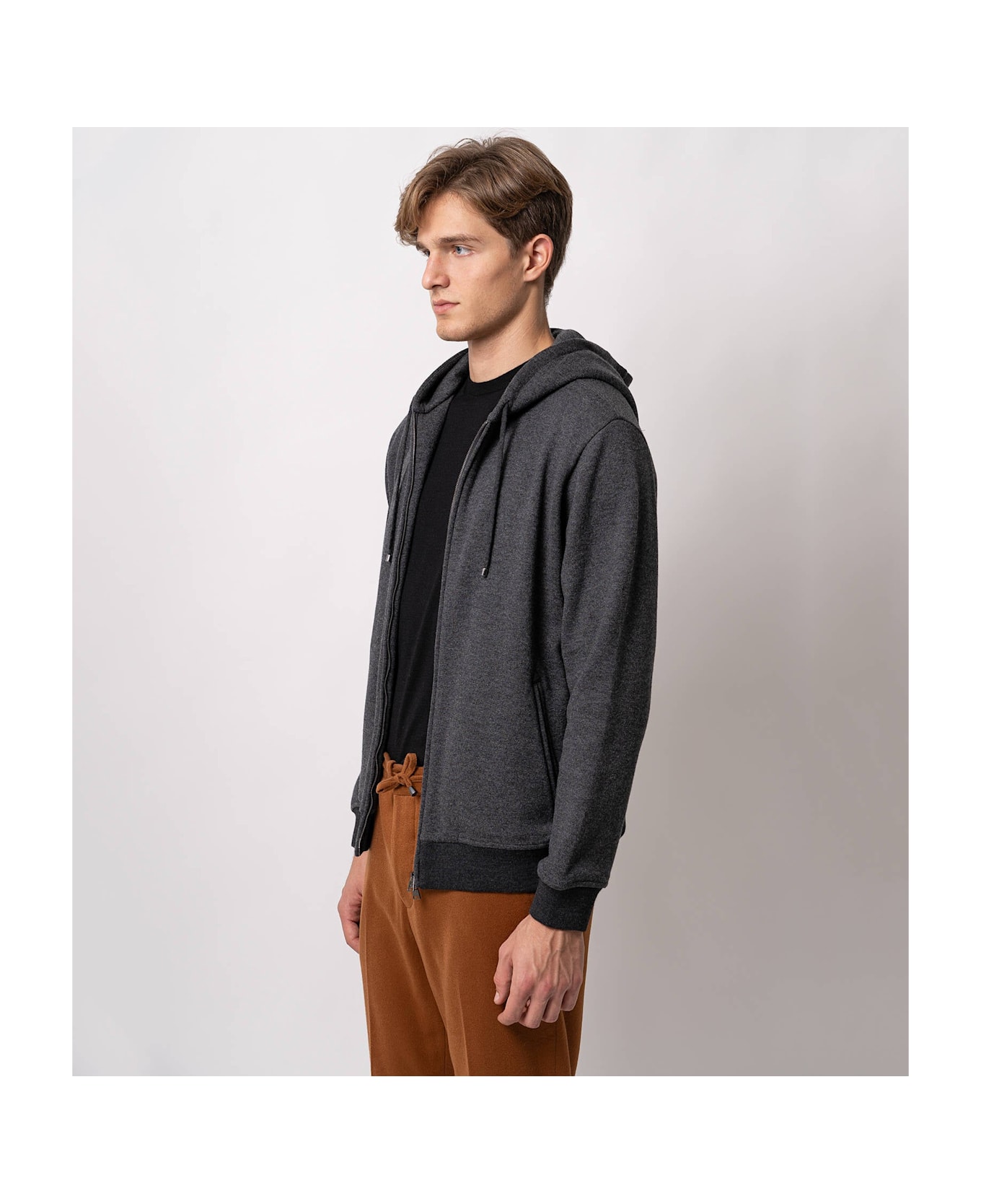 Larusmiani Sea Island Tracksuit Hoodie 'babe' Fleece - DimGray