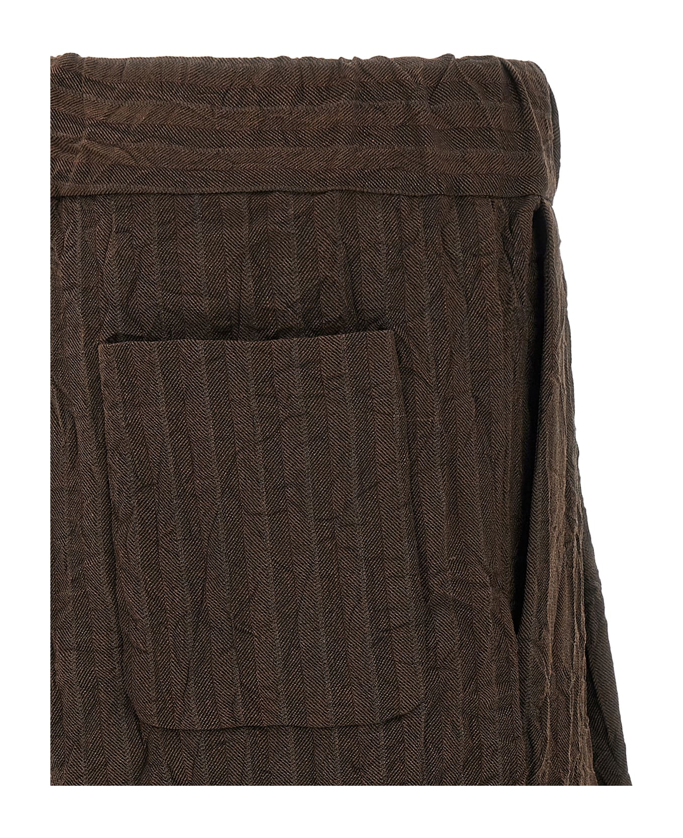 Dries Van Noten 
plato
 Bermuda Shorts - Brown