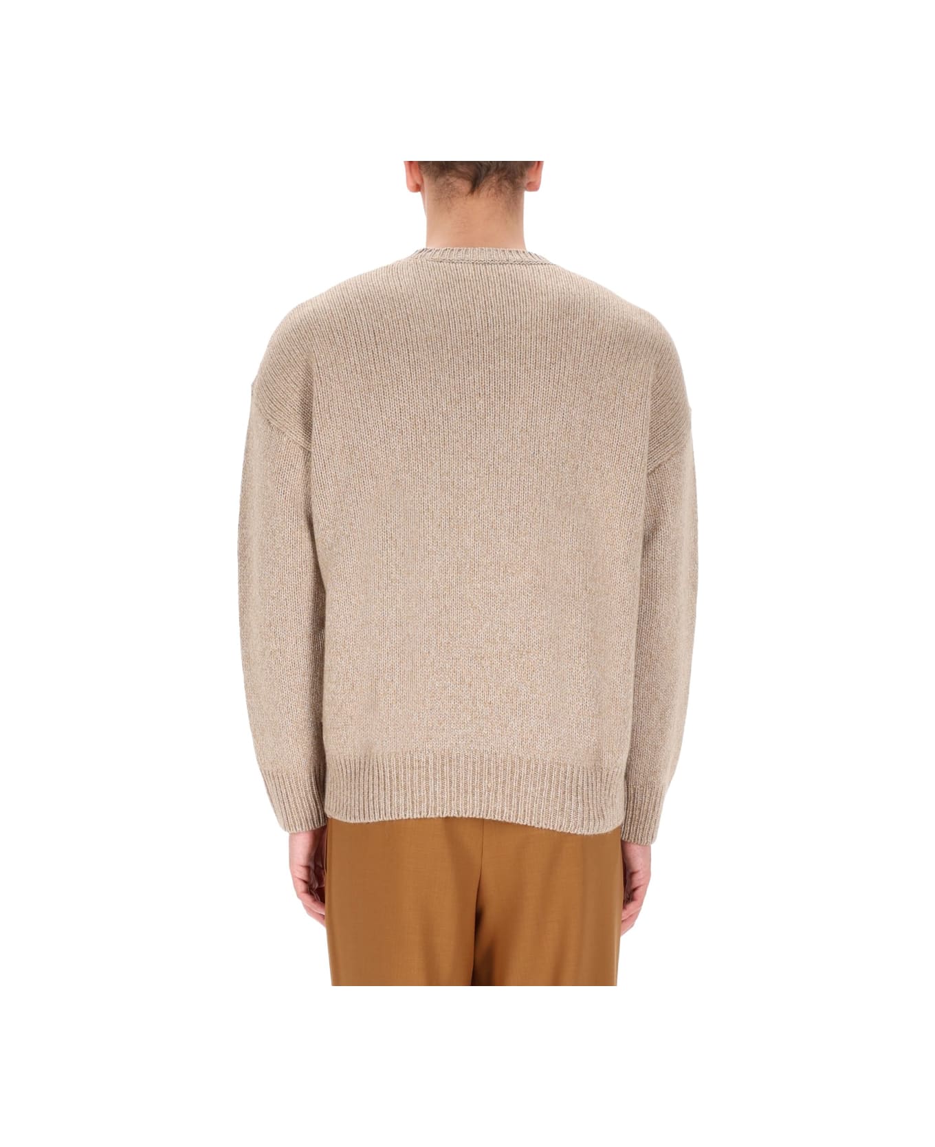 Hugo Boss Cashmere Sweatshirt - BEIGE