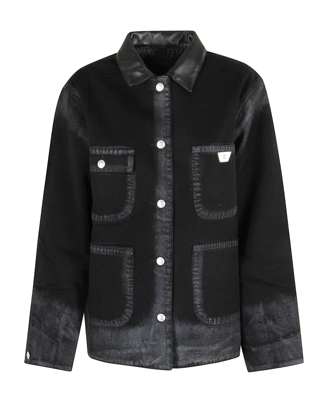 MISBHV Marfa Twill Work Jacket - Dusted Black 