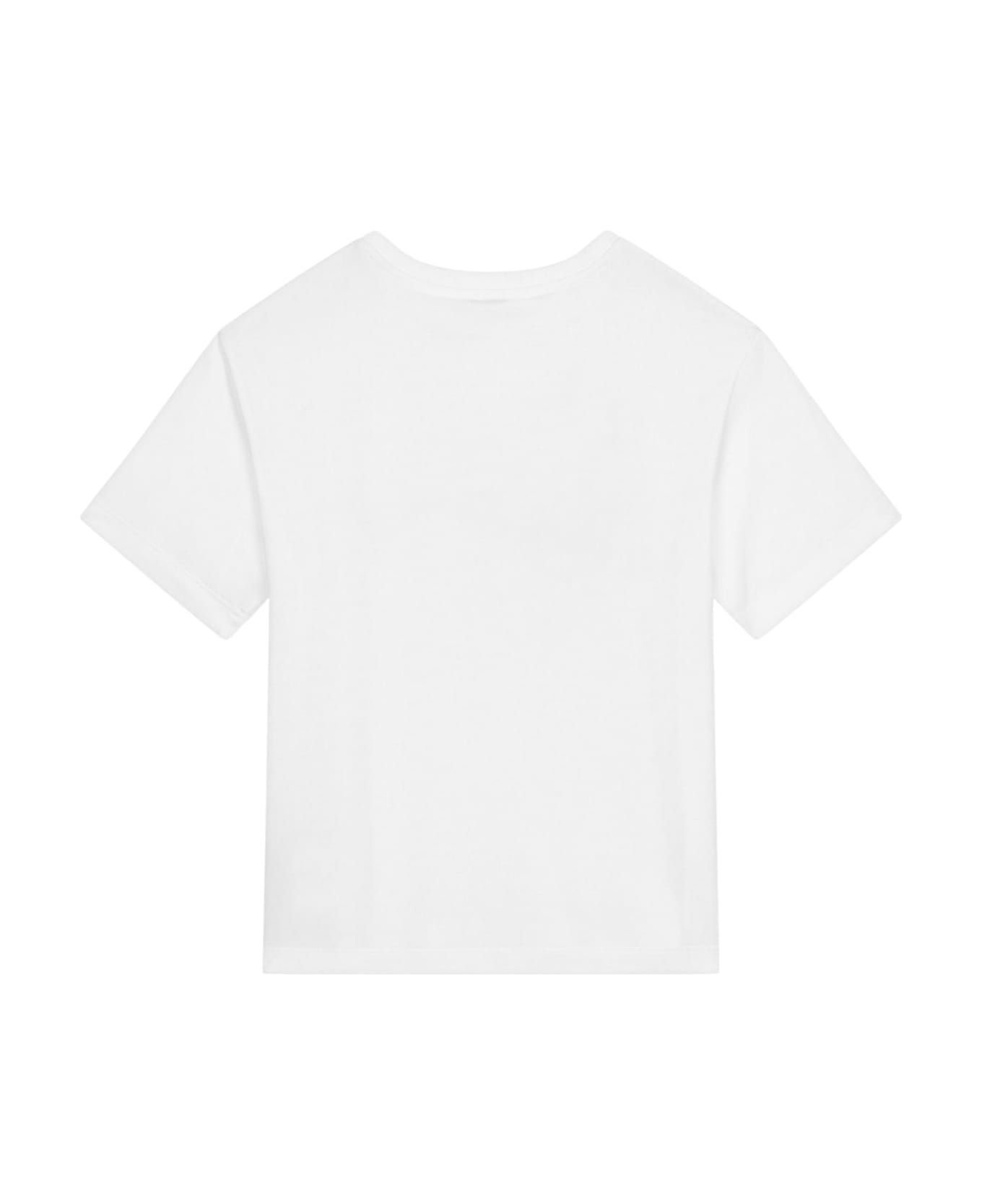 Dolce & Gabbana T Shirt Manica Corta - Bianco Ottico Tシャツ＆ポロシャツ
