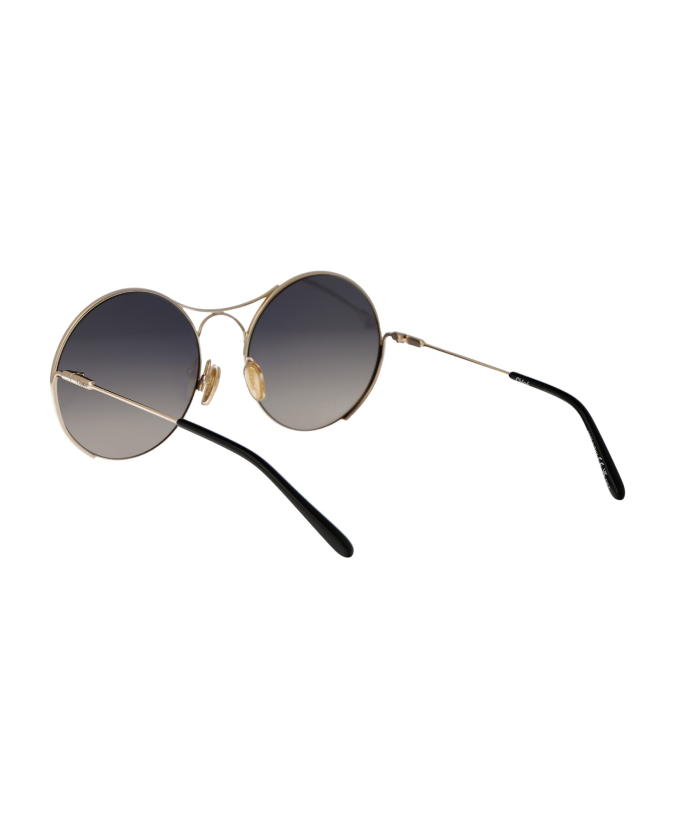 Chloé Eyewear Ch0166s Sunglasses - 001 GOLD GOLD GREY
