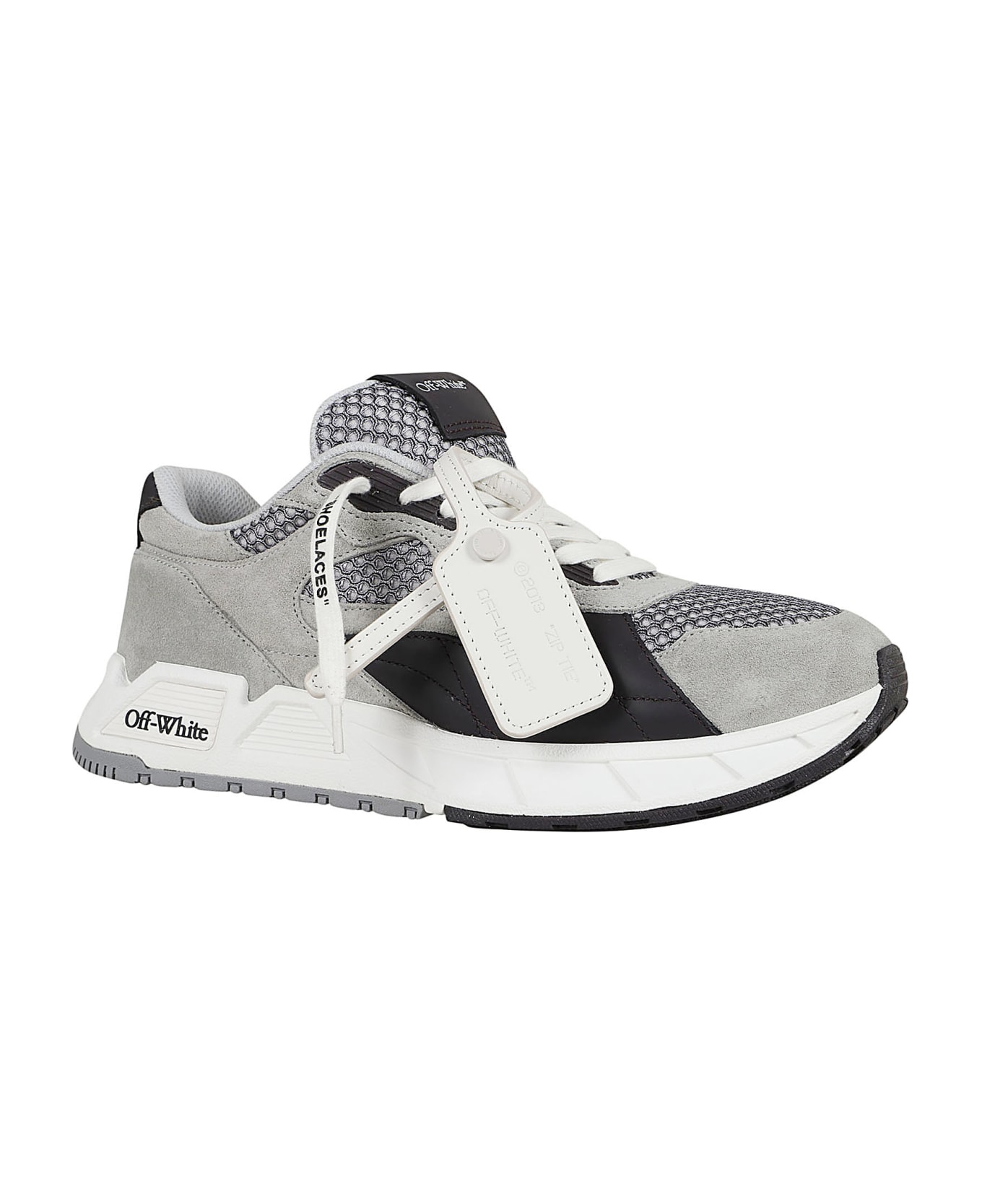 Off-White Kick Off Sneakers - Grey Anthracite スニーカー