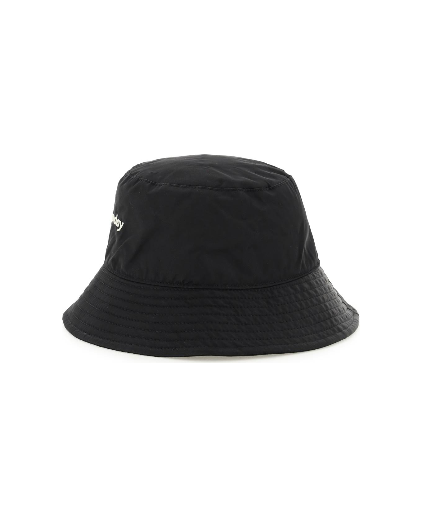 Rotate by Birger Christensen Recycled Nylon Bianca Bucket Hat - BLACK (Black)