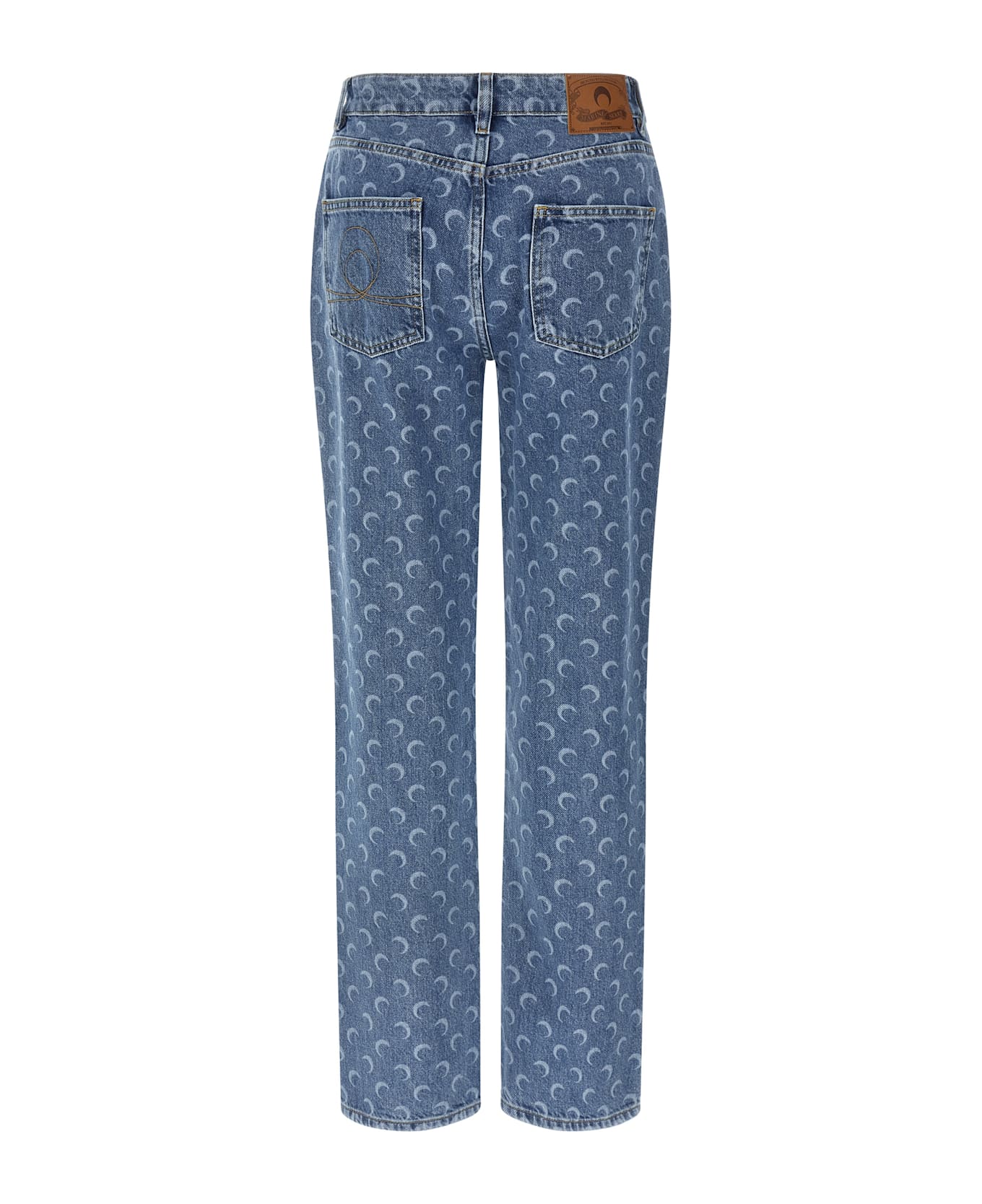 Marine Serre 
moon
 Jeans - Light Blue