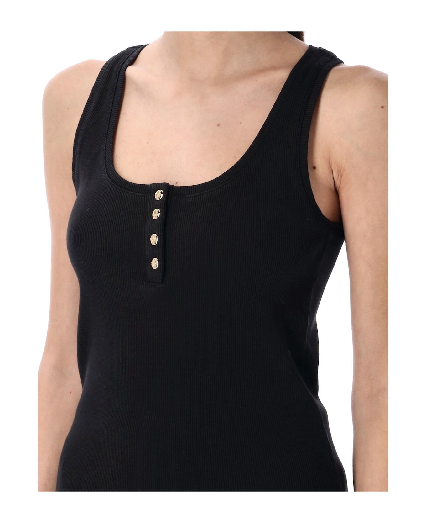 Anine Bing Alessia Tank Top - BLACK