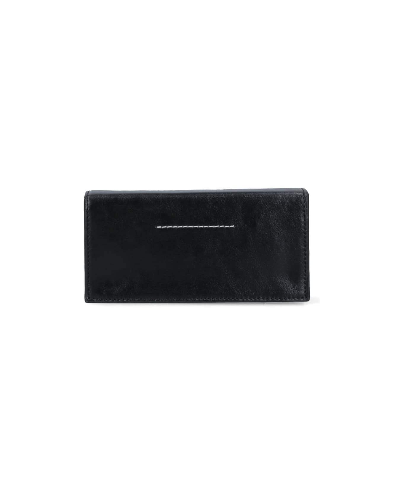 MM6 Maison Margiela Wallet On Chain - Black