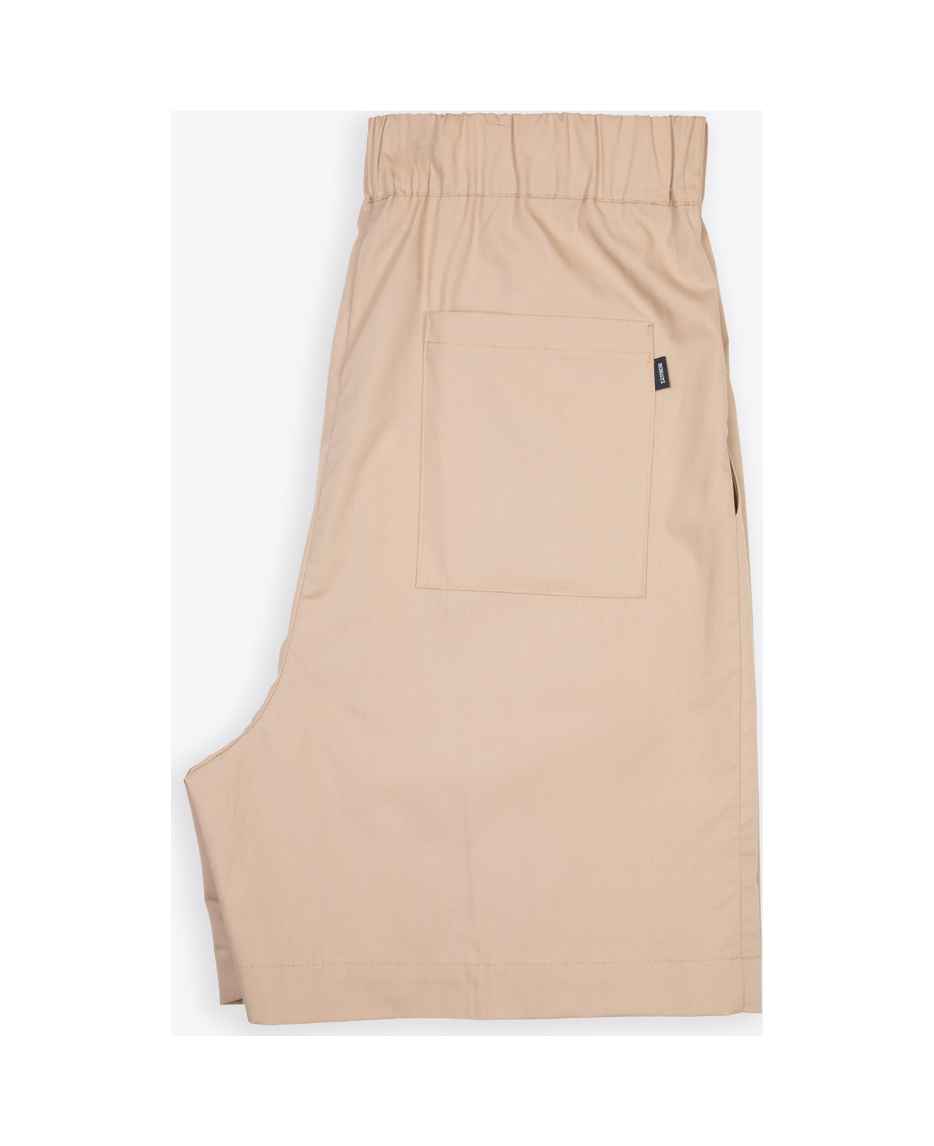 Laneus Baggy Shorts Man Beige poplin cotton baggy short - Baggy short - Sabbia
