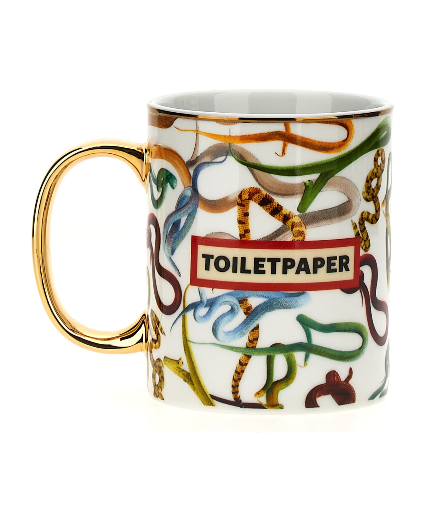 Seletti X Toiletpaper 'snakes' Cup - Multicolor