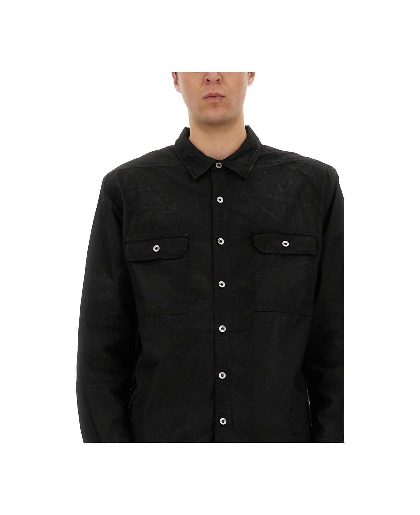 DRKSHDW Outershirt "jumbo" - BLACK