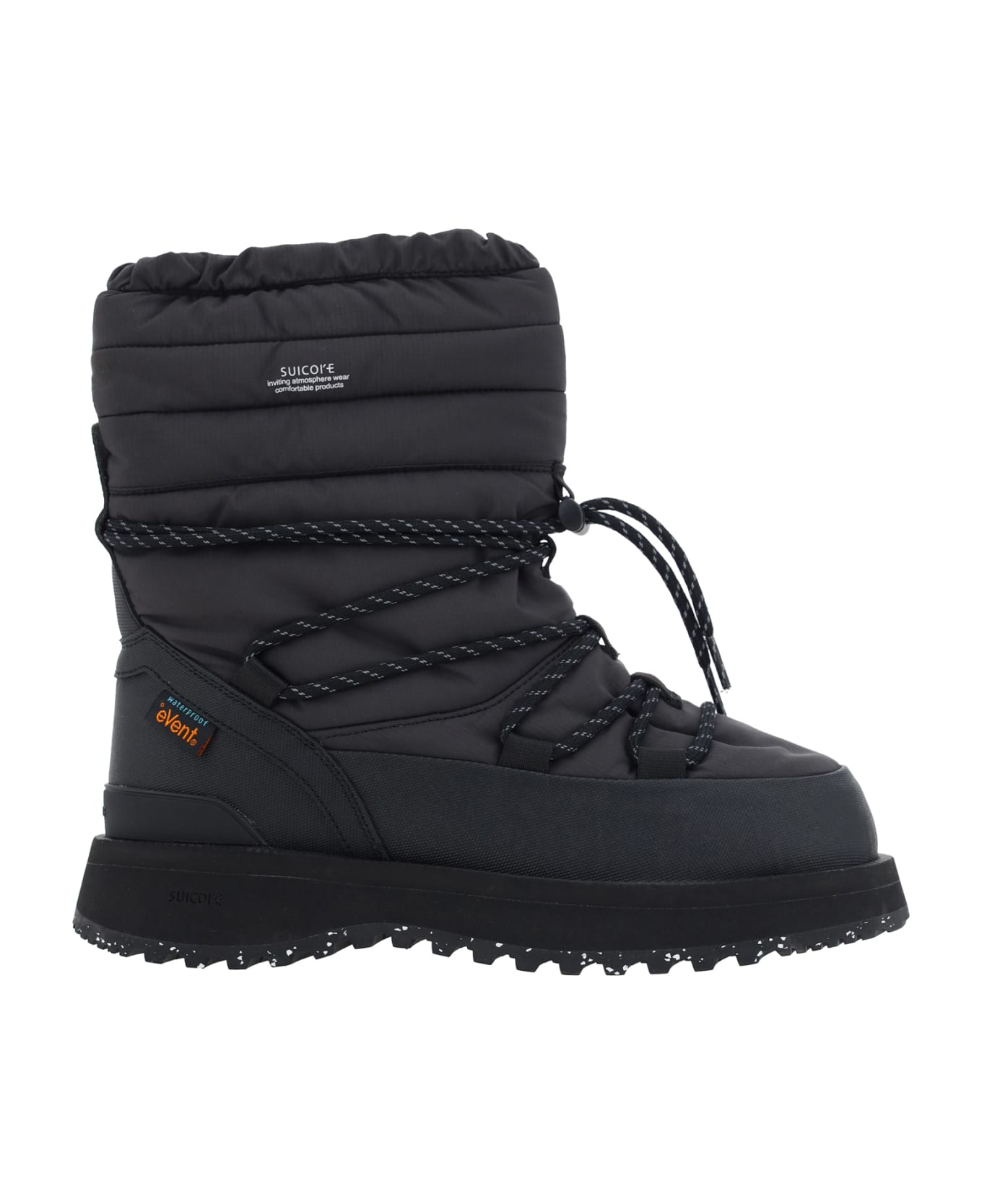 SUICOKE Bower Ankle Boots - Black シューズ
