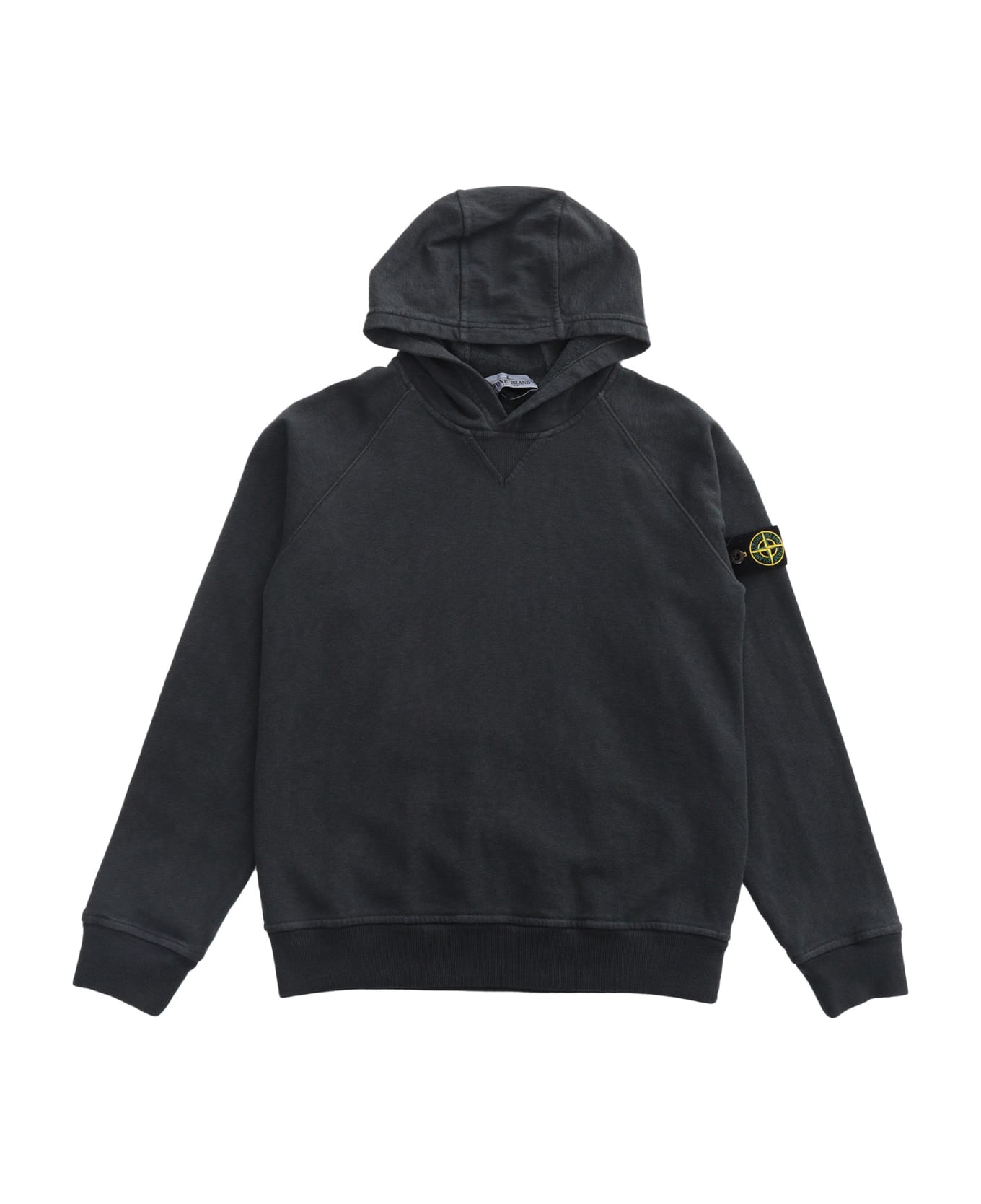 Stone Island Junior Dark Grey Sweatshirt - GREY ニットウェア＆スウェットシャツ