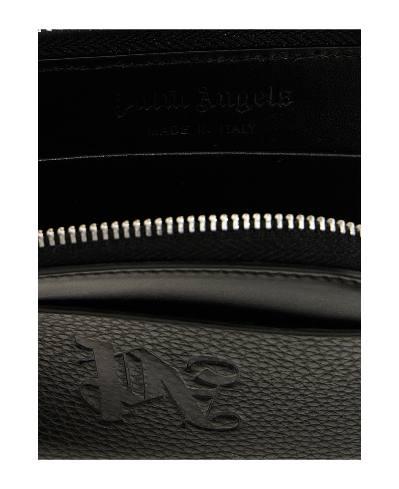 Palm Angels Logo Wallet - Black   財布