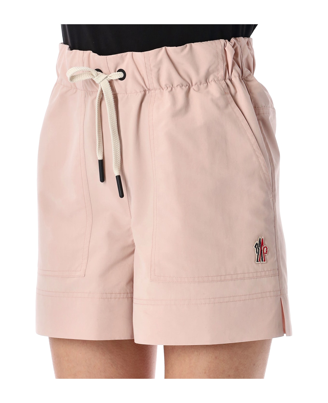 Moncler Genius Technical Froissé Shorts - PINK