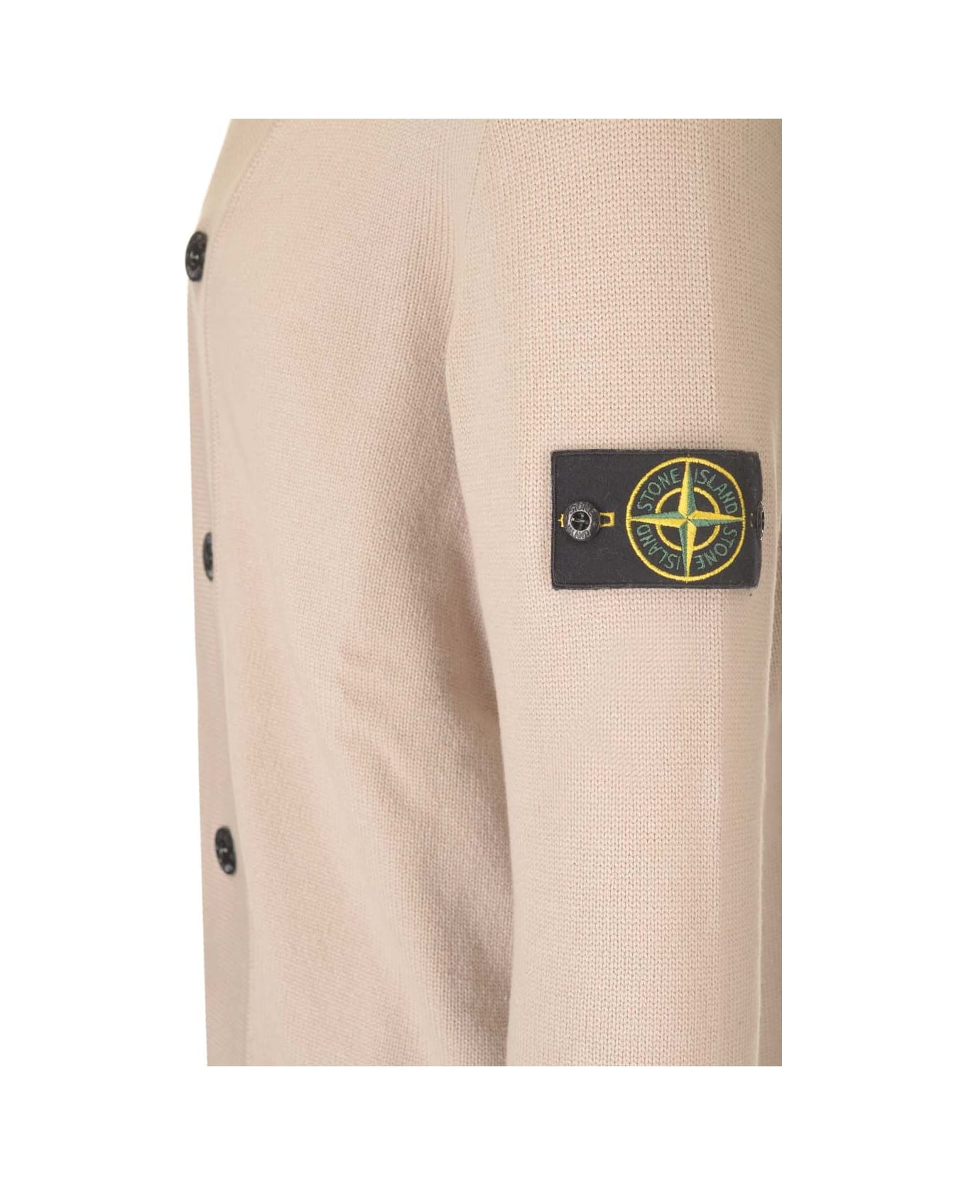 Stone Island Dark Blue Cardigan - PLASTER