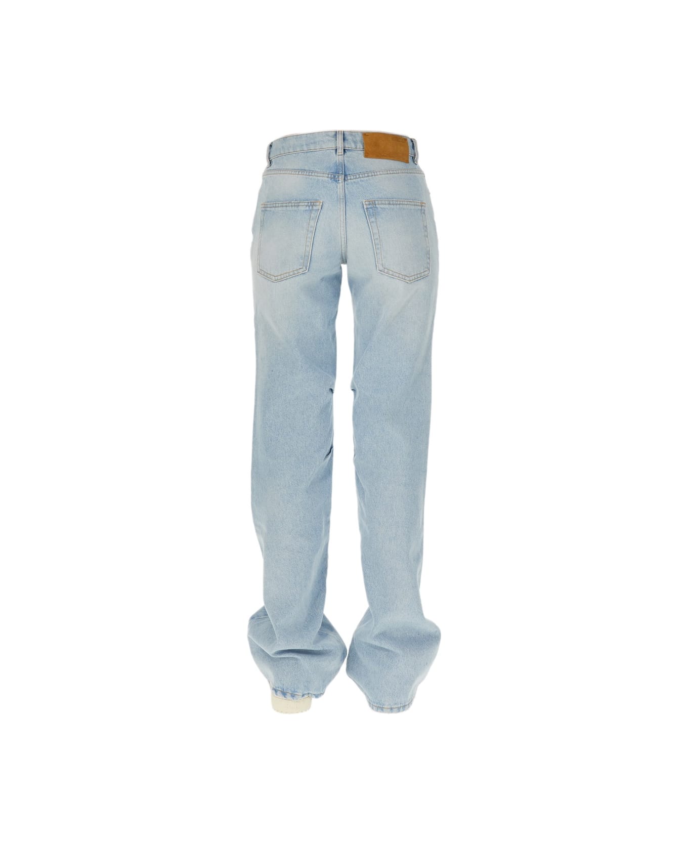Off-White Beach Baby Baggy Jeans - BLUE
