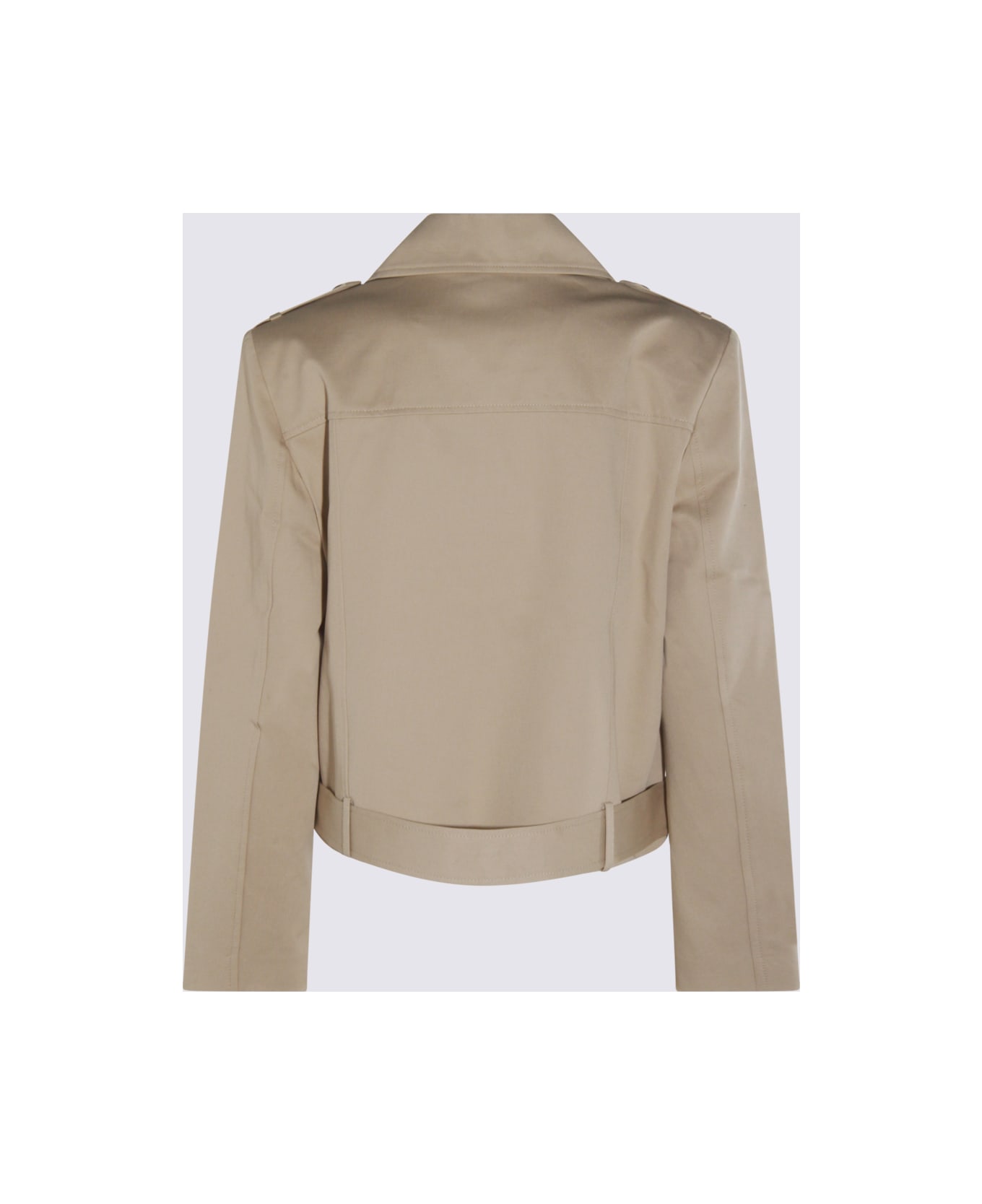 Anine Bing Taupe Viscose Trench Coat - Beige