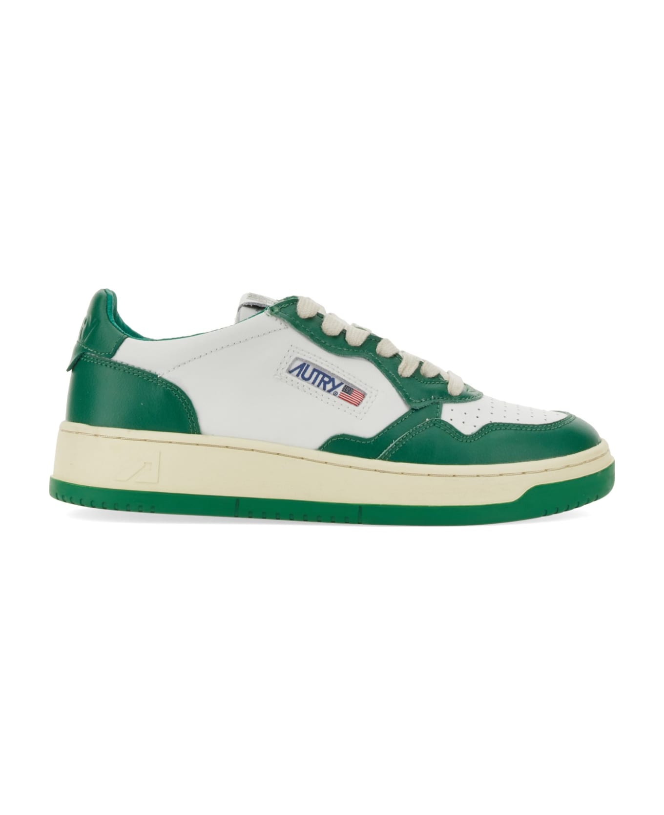 Autry Leather Medalist Low Sneakers - Bianco