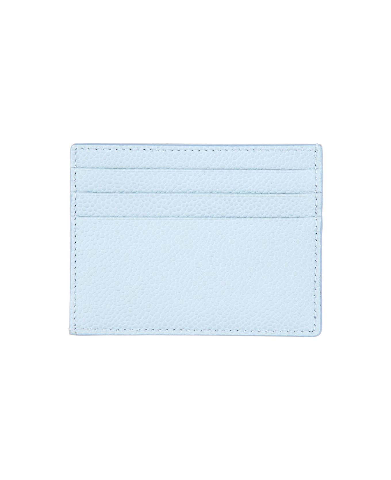 Thom Browne Leather Card Holder - BABY BLUE