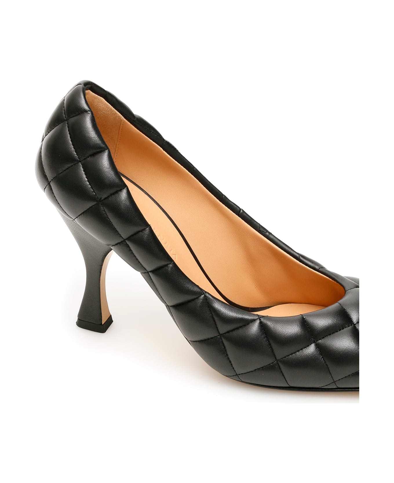 Bottega Veneta Quilted Nappa Pumps - NERO (Black)