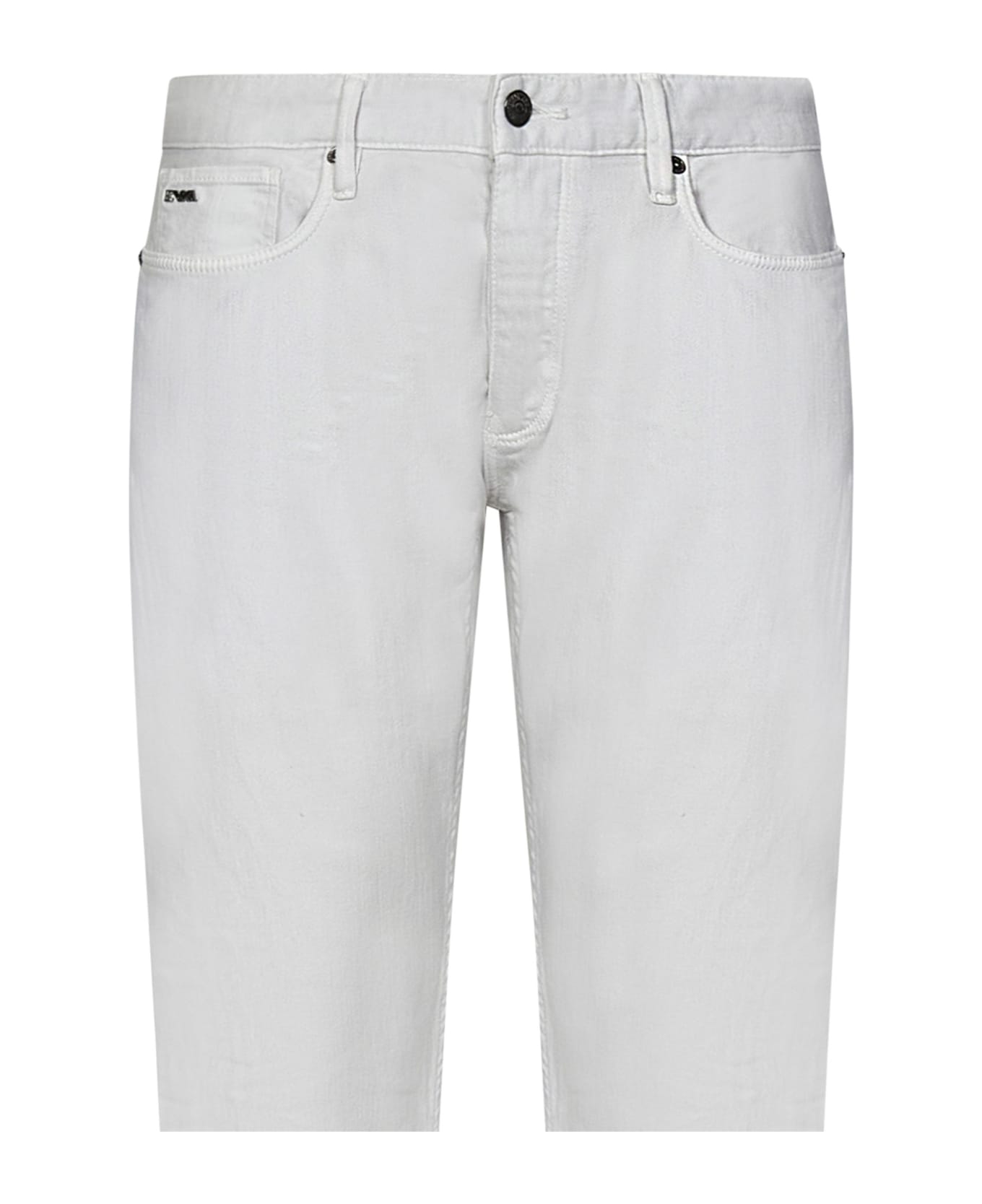 Emporio Armani J75 Jeans - White