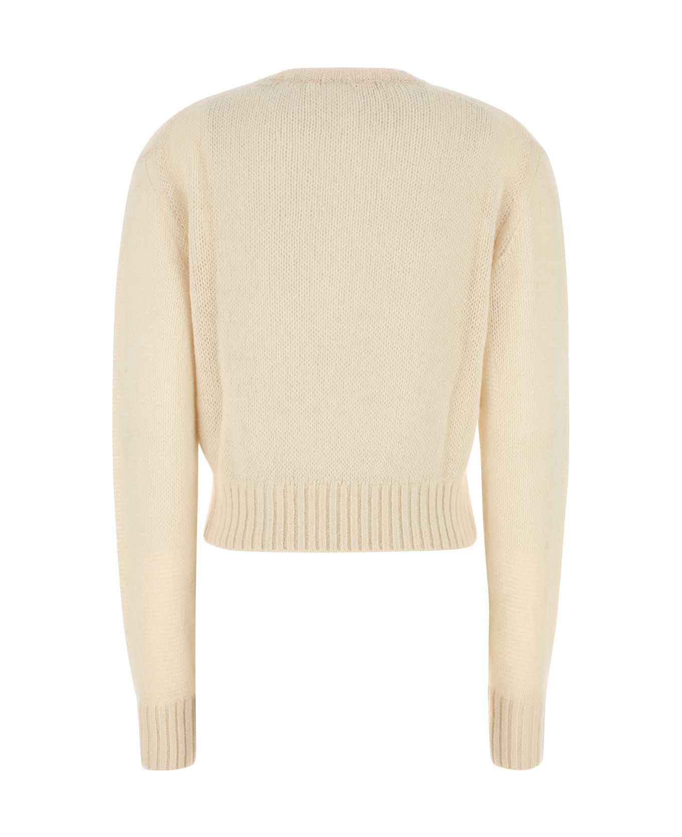 Chloé Cream Alpaca Blend Sweater - ICONICMILK