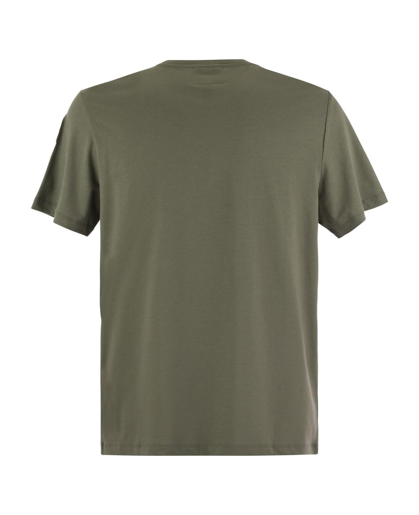 Parajumpers Shispare Tee - Cotton Jersey T-shirt - Military Green シャツ