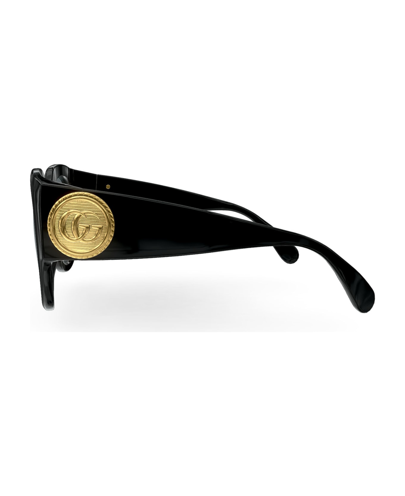 Gucci Eyewear GG1407S Sunglasses - Black Black Grey