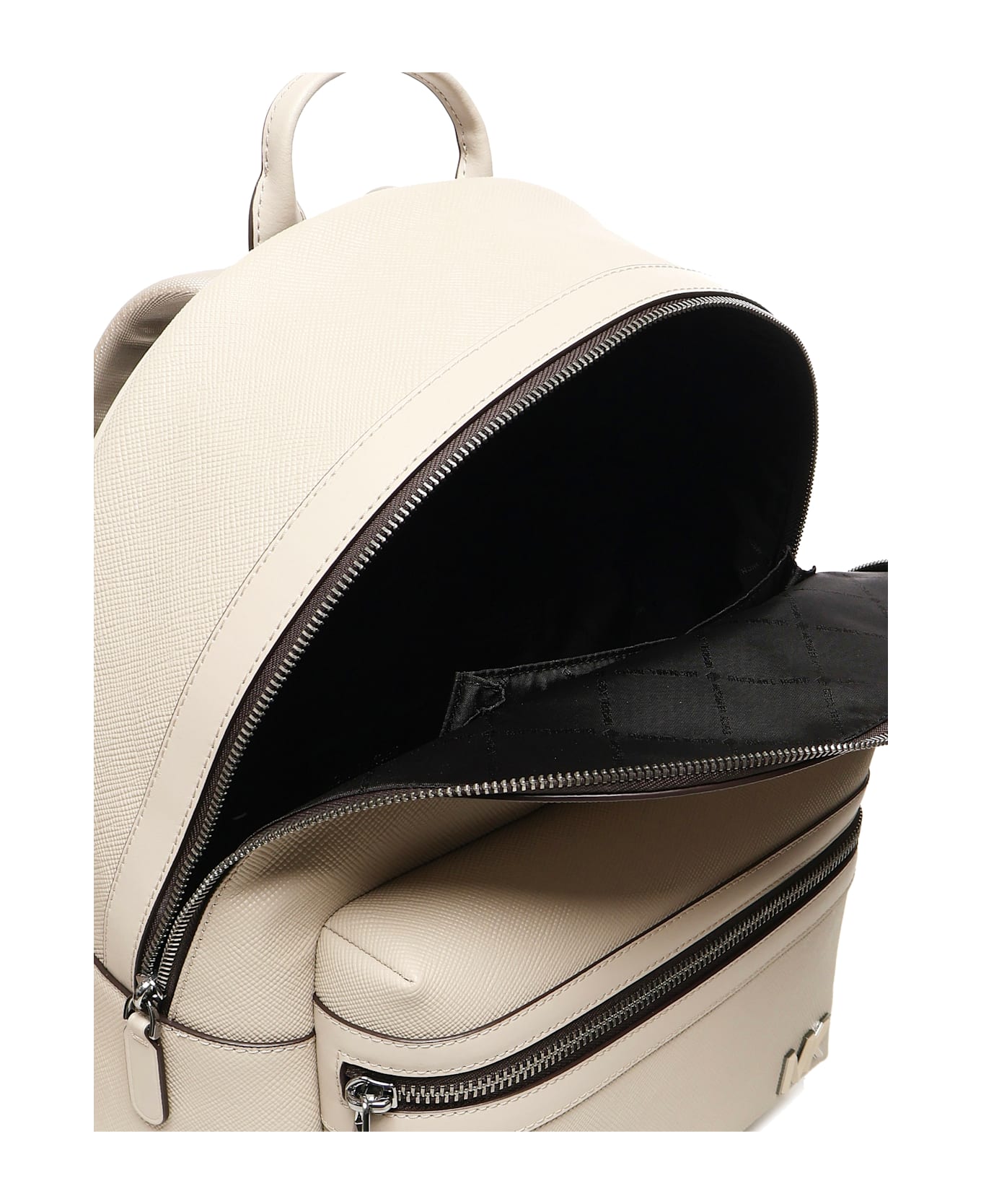 MICHAEL Michael Kors Edison Leather Backpack - Light sand
