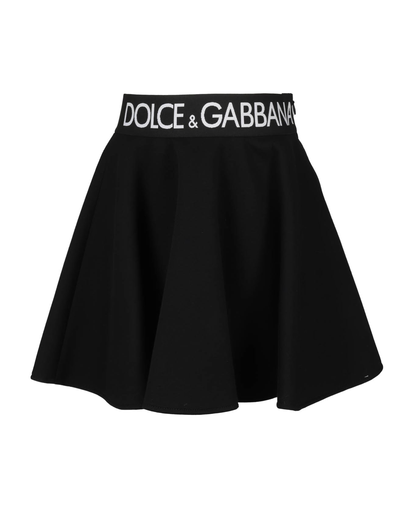 Dolce & Gabbana Elastic Logo - Nero