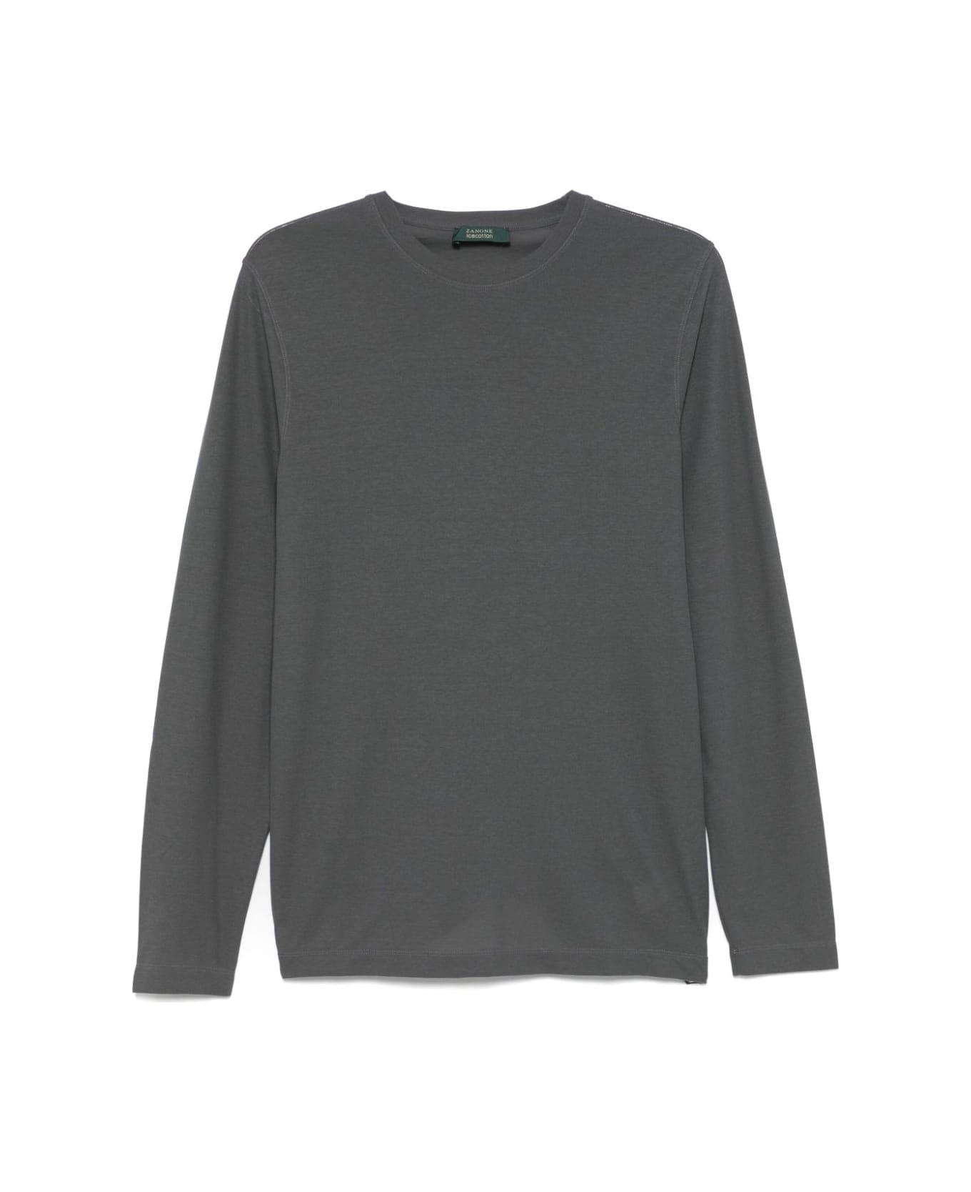 Zanone Cotton T-shirt - Grey