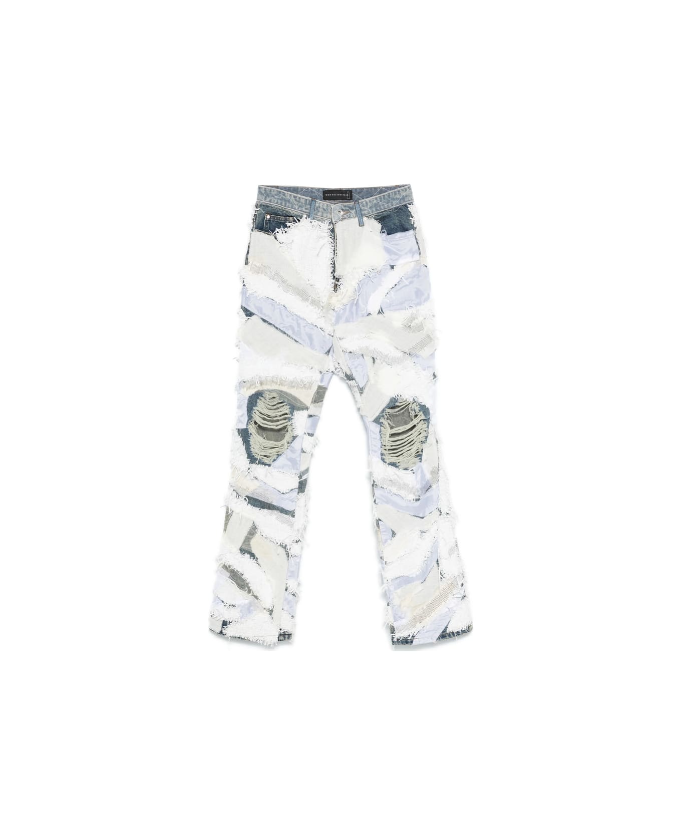 Who Decides War Jeans - WHITE/BLUE