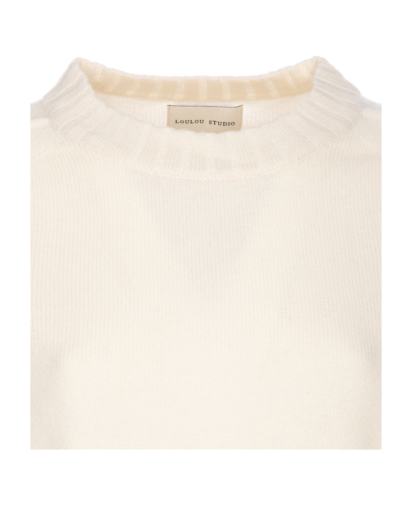 Loulou Studio Lian Sweater - Ivory